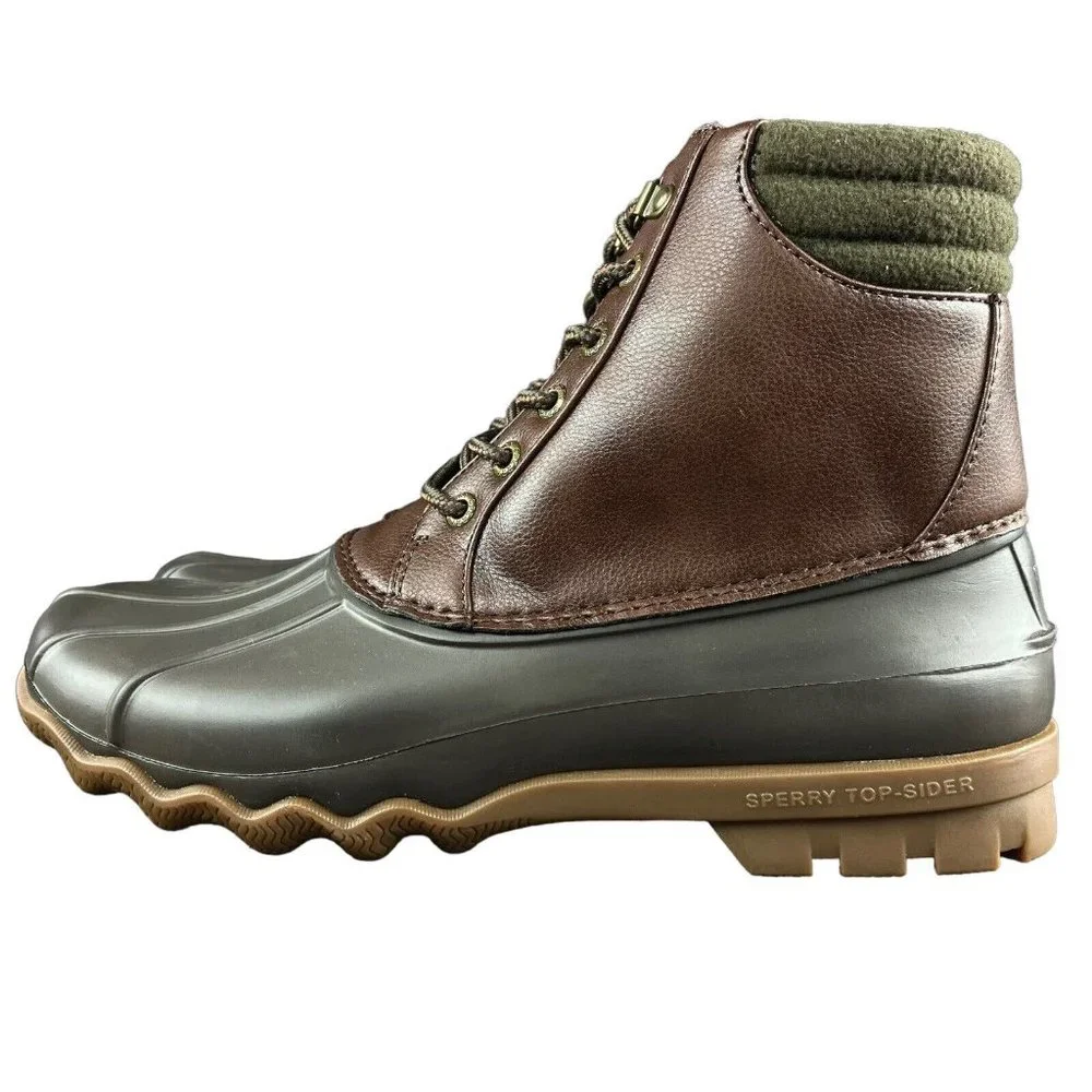 Sperry Top-Sider Avenue Duck PU Tan Brown Duck Boots Men's Sizes 8 - 10 M